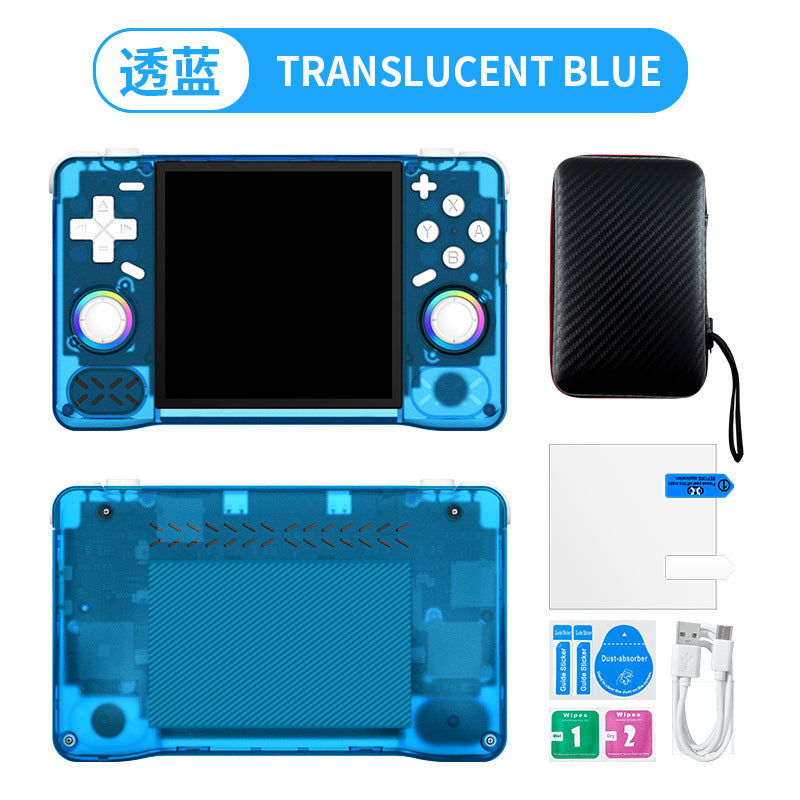 4" inch XF40H IPS HD RGB display WIFI Online match fight Linux Dual 3D joysticks RGB 4000mAh  rechargable supporting 2.4G wireless Gamepad connected games Handheld Game Player console