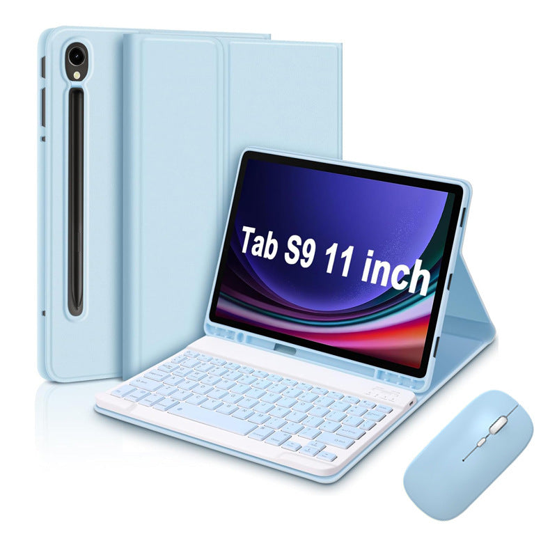 For Samsung A9 + Tablet A8 Removable S9FE Bluetooth Keyboard S6 Lite Mouse P620 Protective Accessories