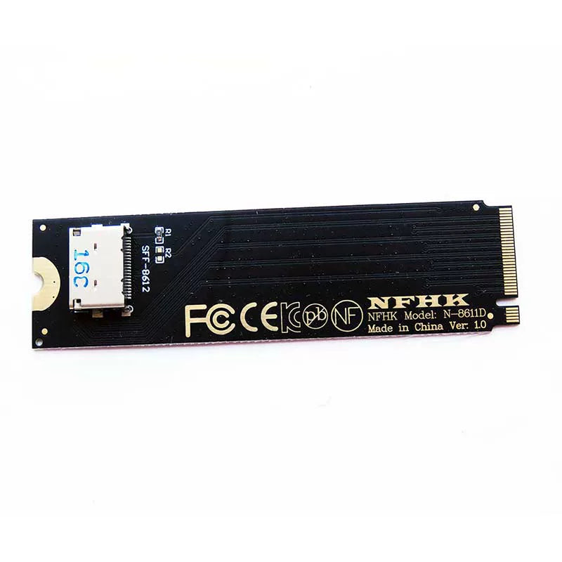 NVMe M.2 interface to Oculink SFF-8611 SFF-8612 adapter Repair Tools