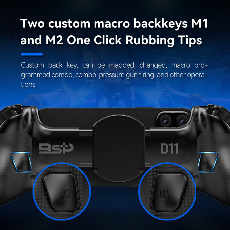 D11S Handle Hall Game Machine Trigger Switch/PC Android IOS Bluetooth X/BOX Streaming Handle