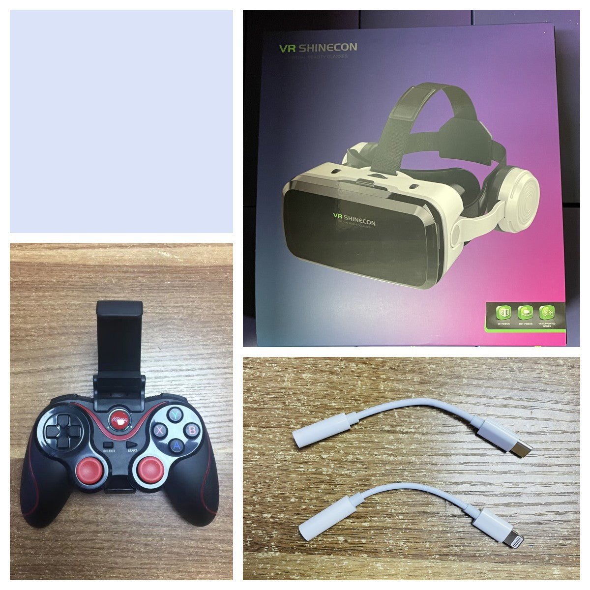 VR Shinecon G04EB headset version VR glasses large screen mobile phone panorama 3DVRZ4