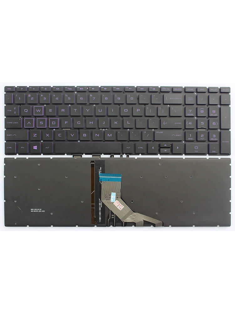 (Shipping fee not include)适用HPfor惠普15-DA 15-DB 15-DX 15-DS 15-CS Q229 C135 C136 键盘