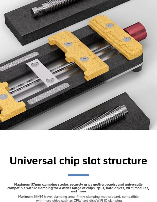 S3 new type, multi-functional maintenance fixture, glue removal, three card slot design, suitable for various types of main board chips repair tool