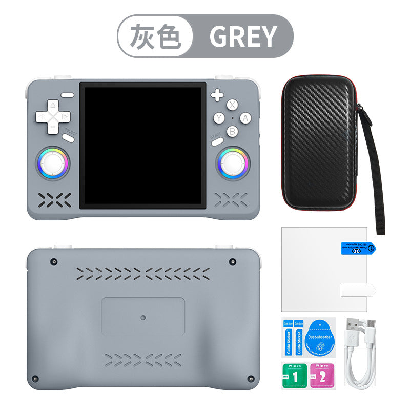 4" inch XF40H IPS HD RGB display WIFI Online match fight Linux Dual 3D joysticks RGB 4000mAh  rechargable supporting 2.4G wireless Gamepad connected games Handheld Game Player console