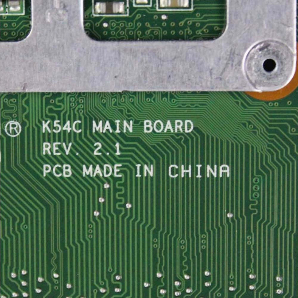 ASUS X54C laptop main board 60-N9TMB1000-B15 Rev 2.1 K54C