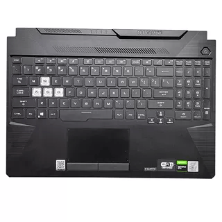 ASUS Flying Fortress 8/9 Day Pick 1/2 FA506 FX506 FA506U FX506U Keyboard with C Case