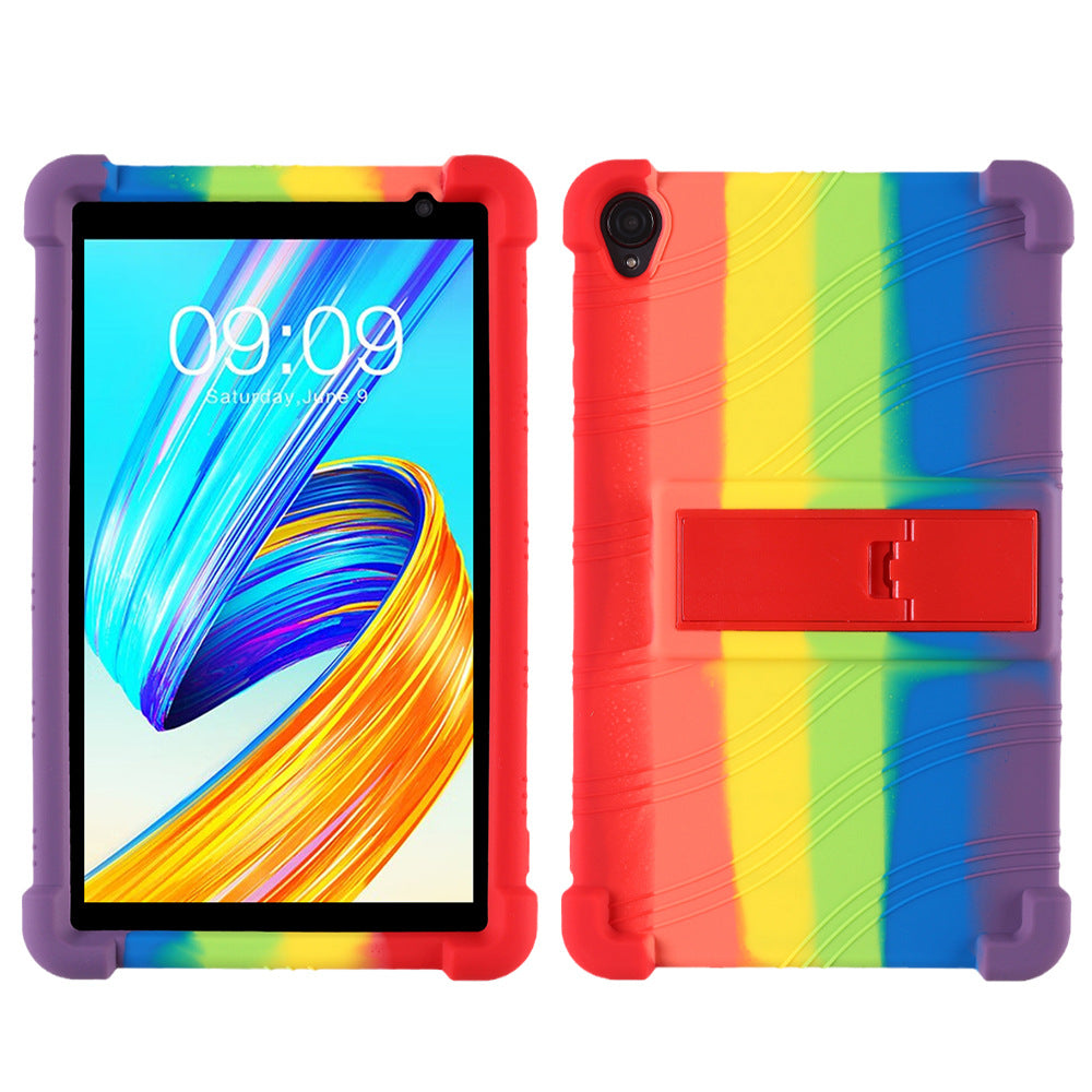 Applicable UAUU T30 Pro tablet protective case 8 inch comprehensive protection all-inclusive anti-drop bracket silicone protective case Protect case