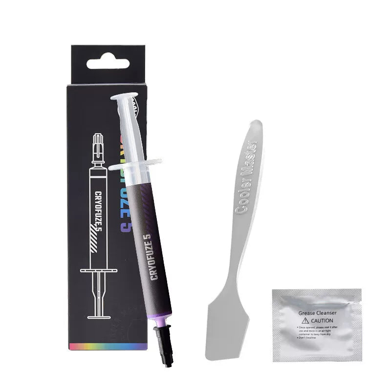 Coolermaster thermal paste CF14 silicone grease, notebook thermal paste heat dissipation glue, graphics card cpu silicone nano, beyond silver repair tools