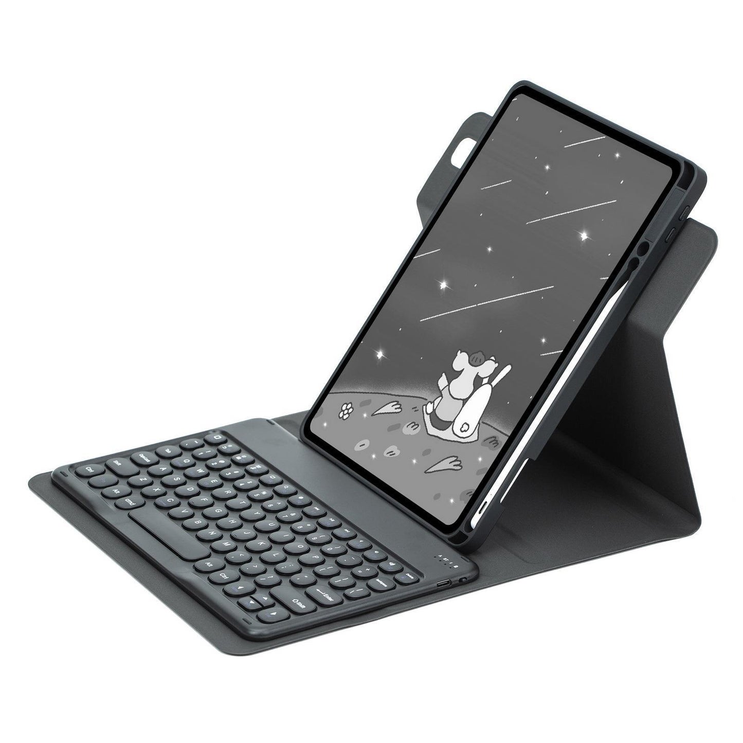 Applicable iPad10th generation rotating protective case 9th generation 10.2 touch Bluetooth keyboard Air4 magnetic suction 5 leather case 10.9 inch protective Accessories