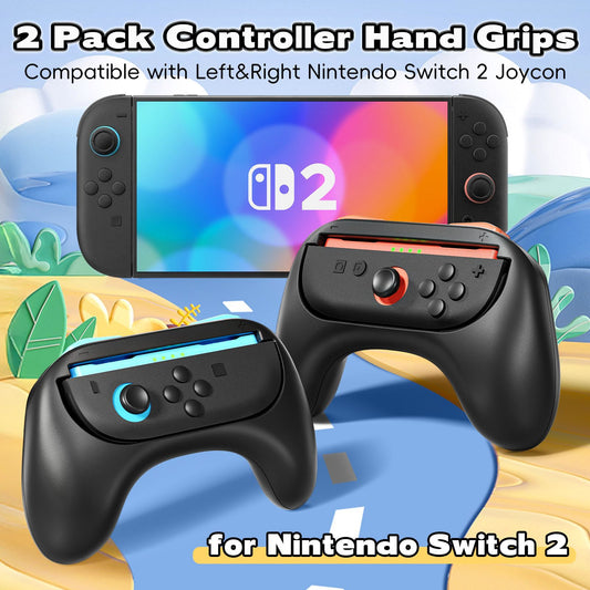 Switch2 handle grip NS2 JOY-CON handle grip, left and right handle gamepad 2 packs