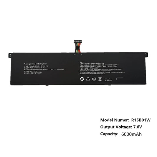 (Shipping fee not include)for小米笔记本PRO 15.6 TM1701 171501-AL AQ   repalcement battery R15B01W