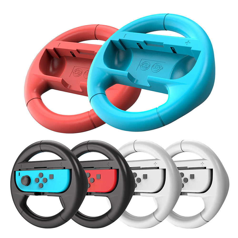 Suitable for Nintendo switch steering wheel Switch racing gamepad steering wheel joycon grip 2