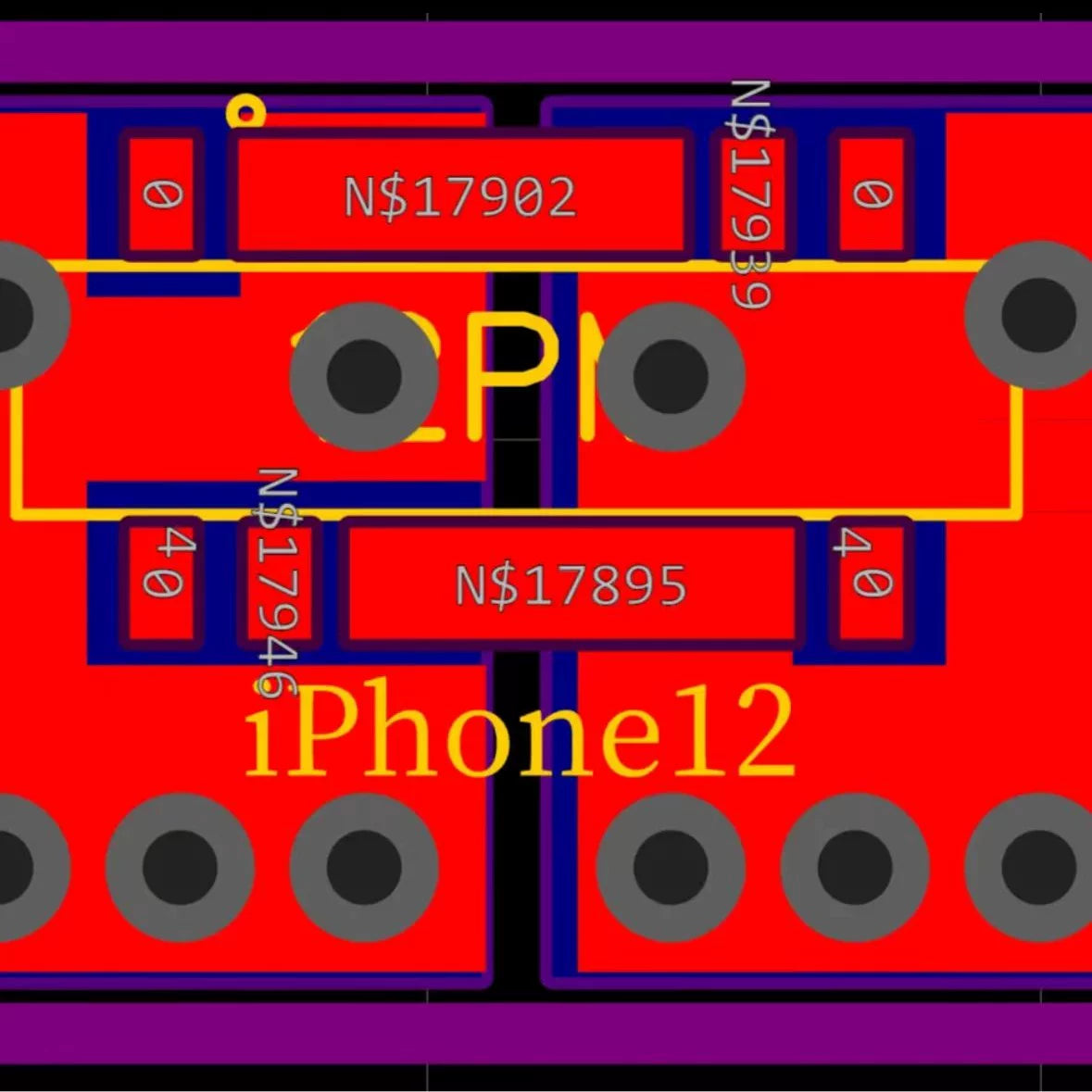 Double-sided battery buckle High voltage battery buckle Mobile phone repair battery buckle Main board boot battery buckle for iPhone Phone repair tools
