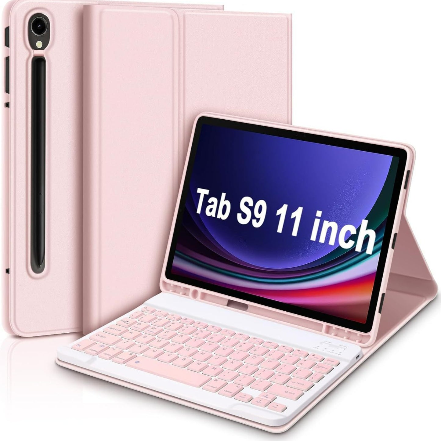 For Samsung A9 + Tablet A8 Removable S9FE Bluetooth Keyboard S6 Lite Mouse P620 Protective Accessories