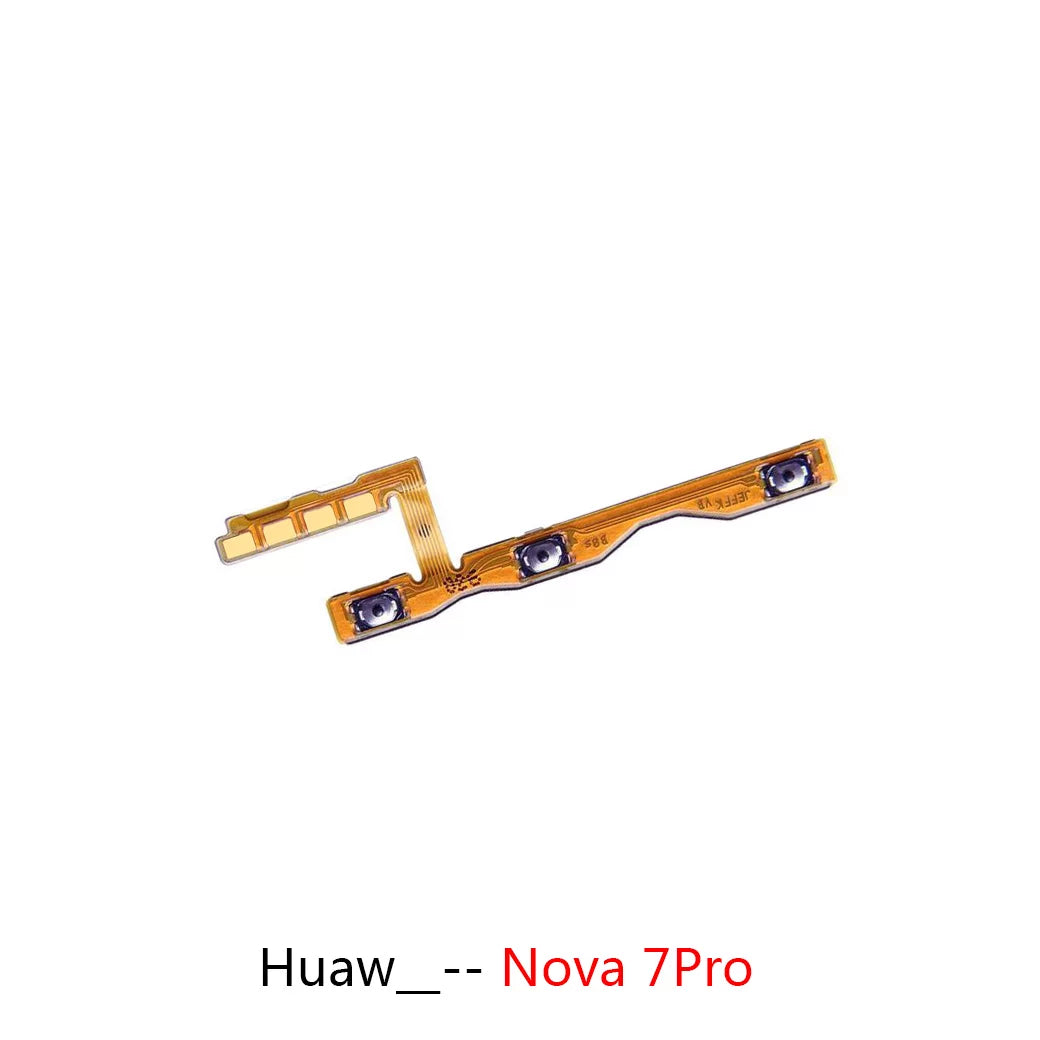 Suitable for Huawei Nova 5i 5Pro 5T 7i 7Pro 7SE 8i 9Pro 9SE Power cable Switch on volume cable of ribbon flex