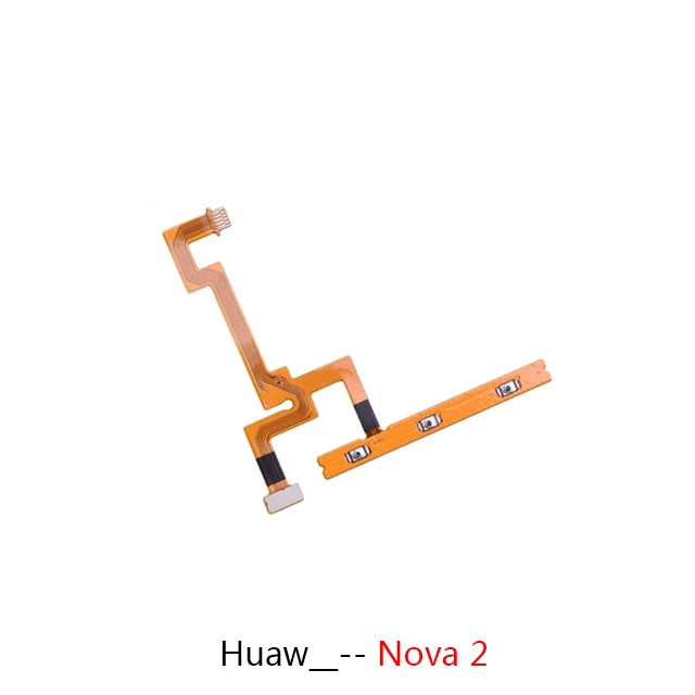 For Huawei Nova 2 3 4 2Lite 2Plus 3E 4E Power cable Switch on of ribbon volume flex