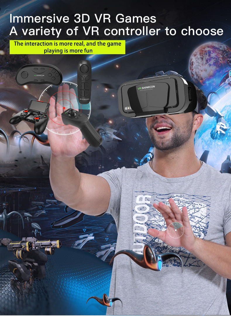 VR Thousand Magic VR Glasses G10 Virtual Reality Panoramic Large Screen Mobile Phone 3D Glasses