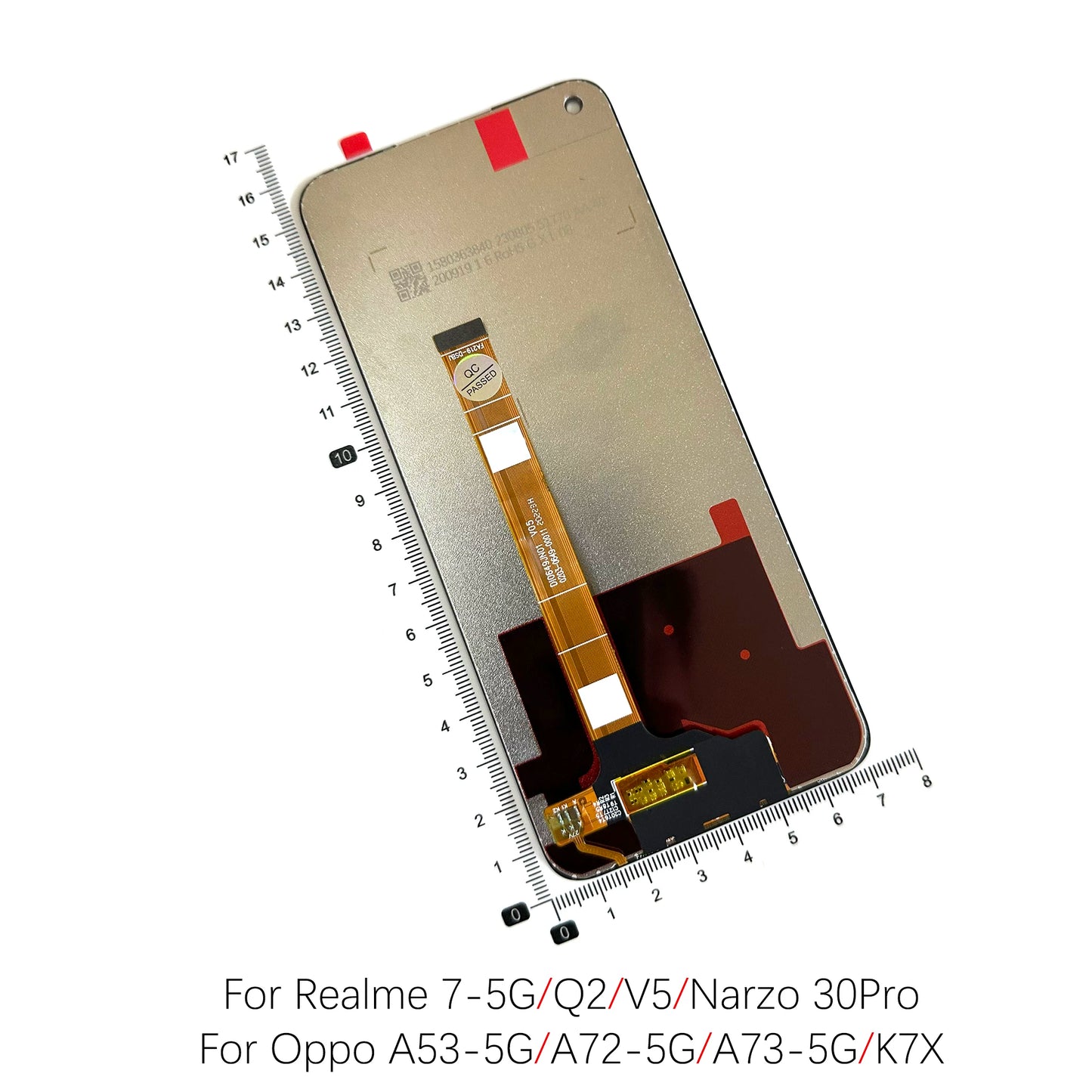 LCD Touch screen assembly for Oppo A53 A72 A73 K7X Q2 V5 Narzo 30Pro