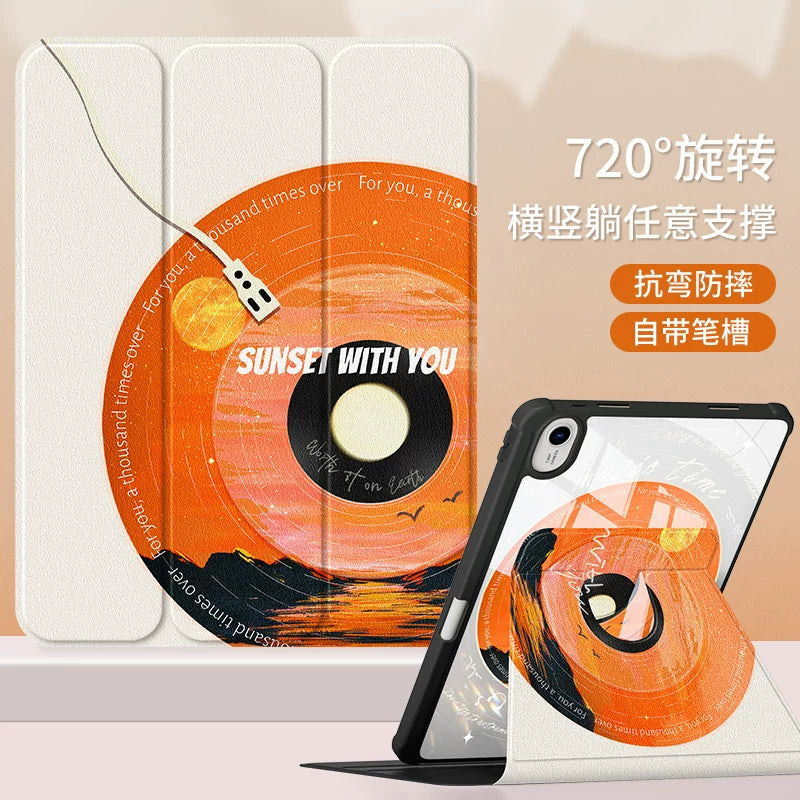For Huawei matepadair protective case matepad11 flat case 2023 new matepadpro10.8 anti-bend 11.5 inch se acrylic 10.4 all-inclusive anti-drop Tablet Accessories