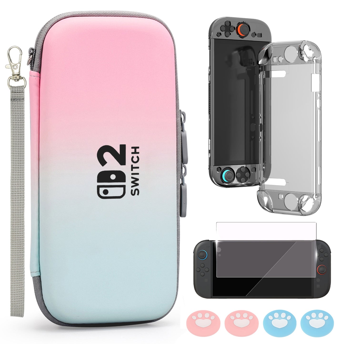 For Nintendo Switch 2 Storage Bag Protection Kit For Nintendo Switch 2 Case