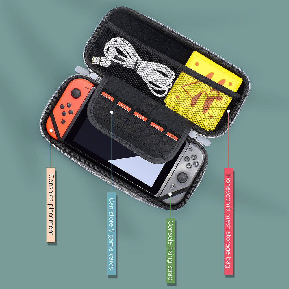 Switch storage bag for Nintendo Switch game console bag switch portable bag gradual change color hard bag