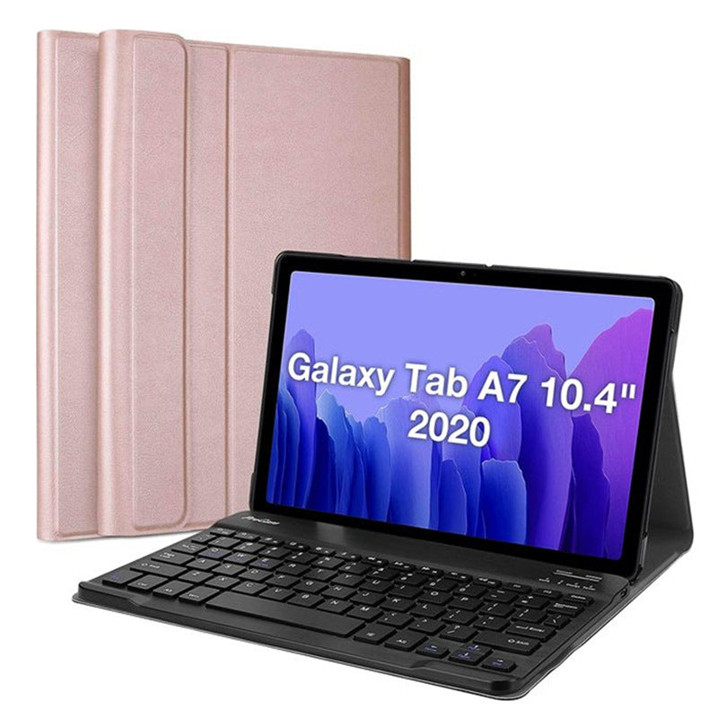 Applicable Samsung s6Lite Tablet Leather Case A7 10.4 Backlight T500 Bluetooth Keyboard A8 Protective Case X200protective Accessories