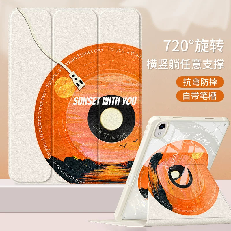 For Huawei matepadair protective case matepad11 flat case 2023 new matepadpro10.8 anti-bend 11.5 inch se acrylic 10.4 all-inclusive anti-drop Tablet Accessories
