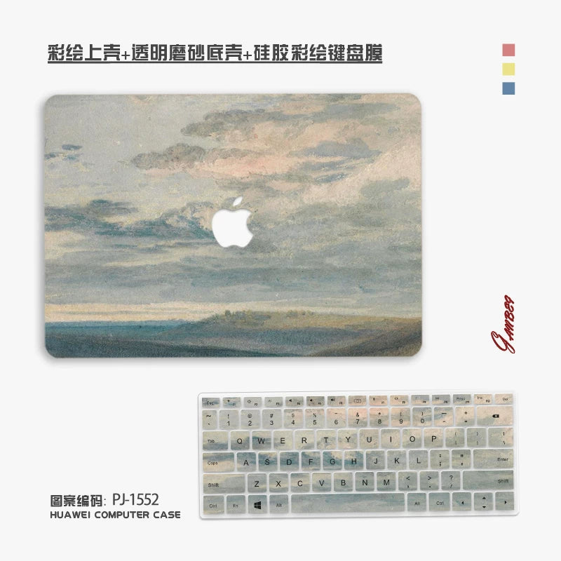 Color painting for MacBook Air Pro 11 "12" 13 "14" 15 "16" Neo A3404 A3426 A3427 A3428 A3429 A3449 A3448 A3434 A3403 A3186 A3402 A3401 A3112 A3185 A3114 A3241 A3113 A3240 Case Laptop accessories