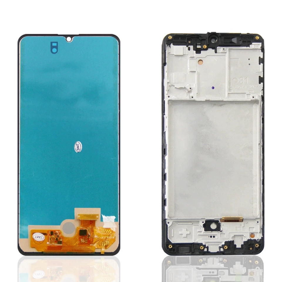 For Samsung Galaxy A31 screen assembly A315f LCD screen inner and outer integrated assembly with frame