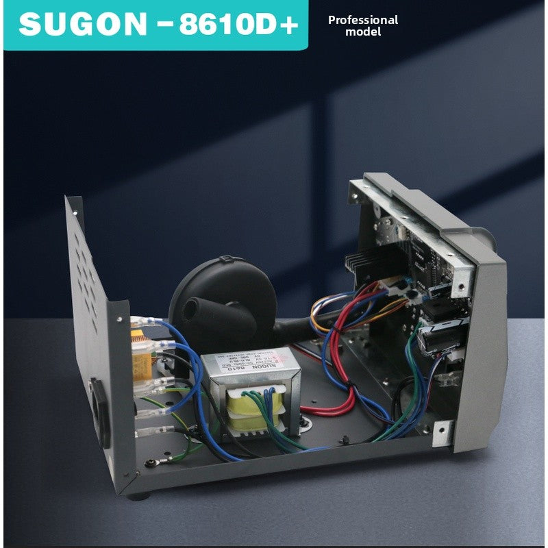 8610D + hot air gun direct wind cyclone CPU hot air gun chip hot air gun Laptop Mobile Phone Repair tools