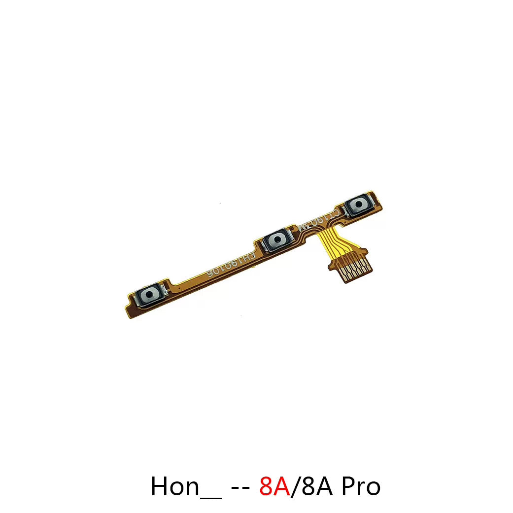 Suitable for Huawei Honor 8 8A 8C 8Lite 8X Max 9Lite 10Lite Power cable Switch on volume flex of ribbon