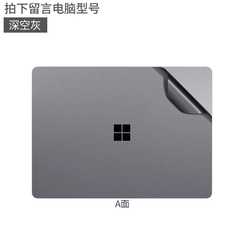 Applicable to Microsoft Surface Laptop7/Pro11/Go2 laptop film 2024 white transparent matte black silver gray shell back sticker without glue tablet protective film