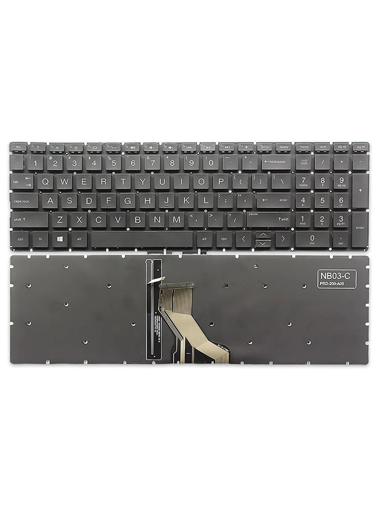 (Shipping fee not include)适用HPfor惠普15-DA 15-DB 15-DX 15-DS 15-CS Q229 C135 C136 键盘