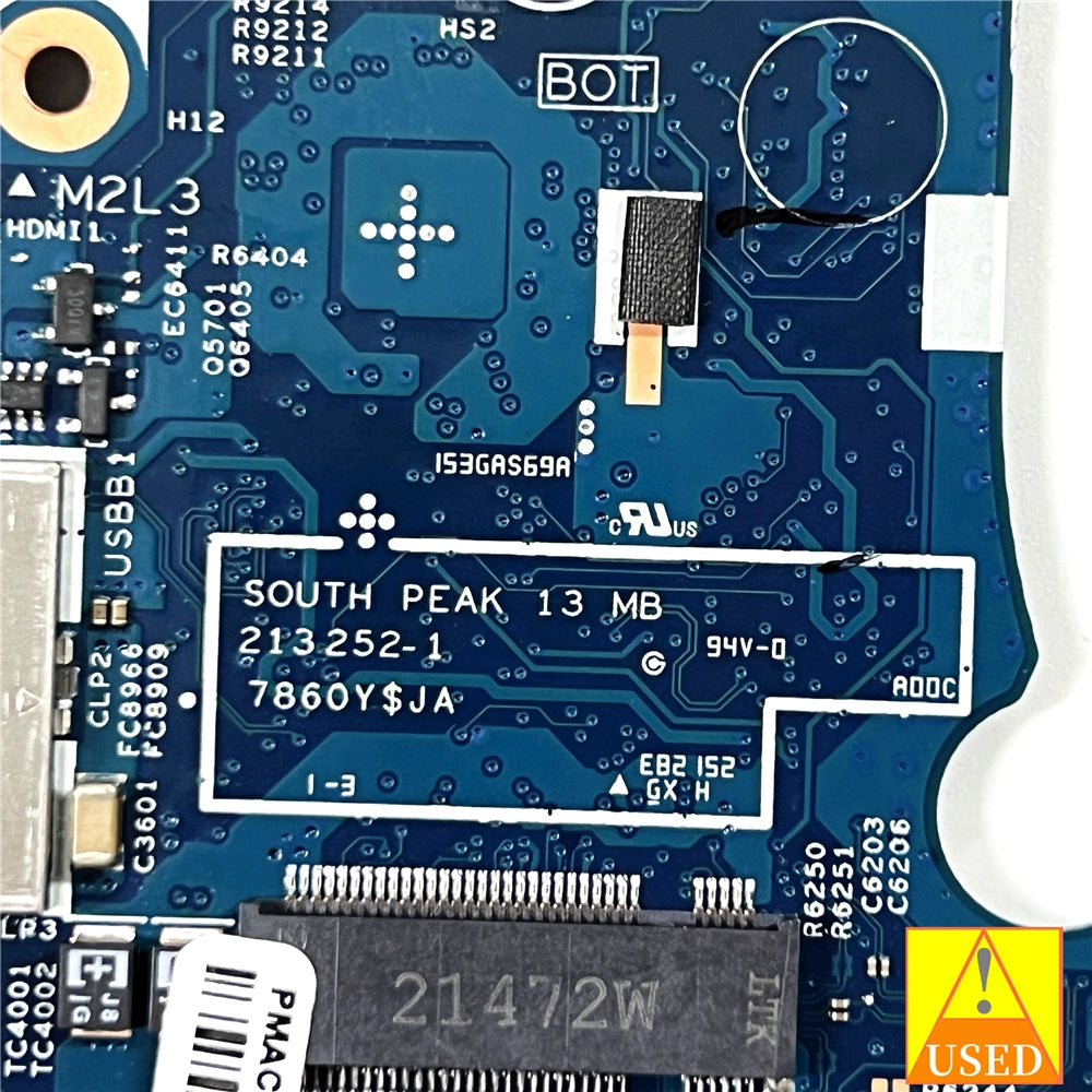 (Shipping fee not include)DELLmotherboard system board 5320 CN-0P4WC8 SRK05 i5-1135G7 GM 213252-1