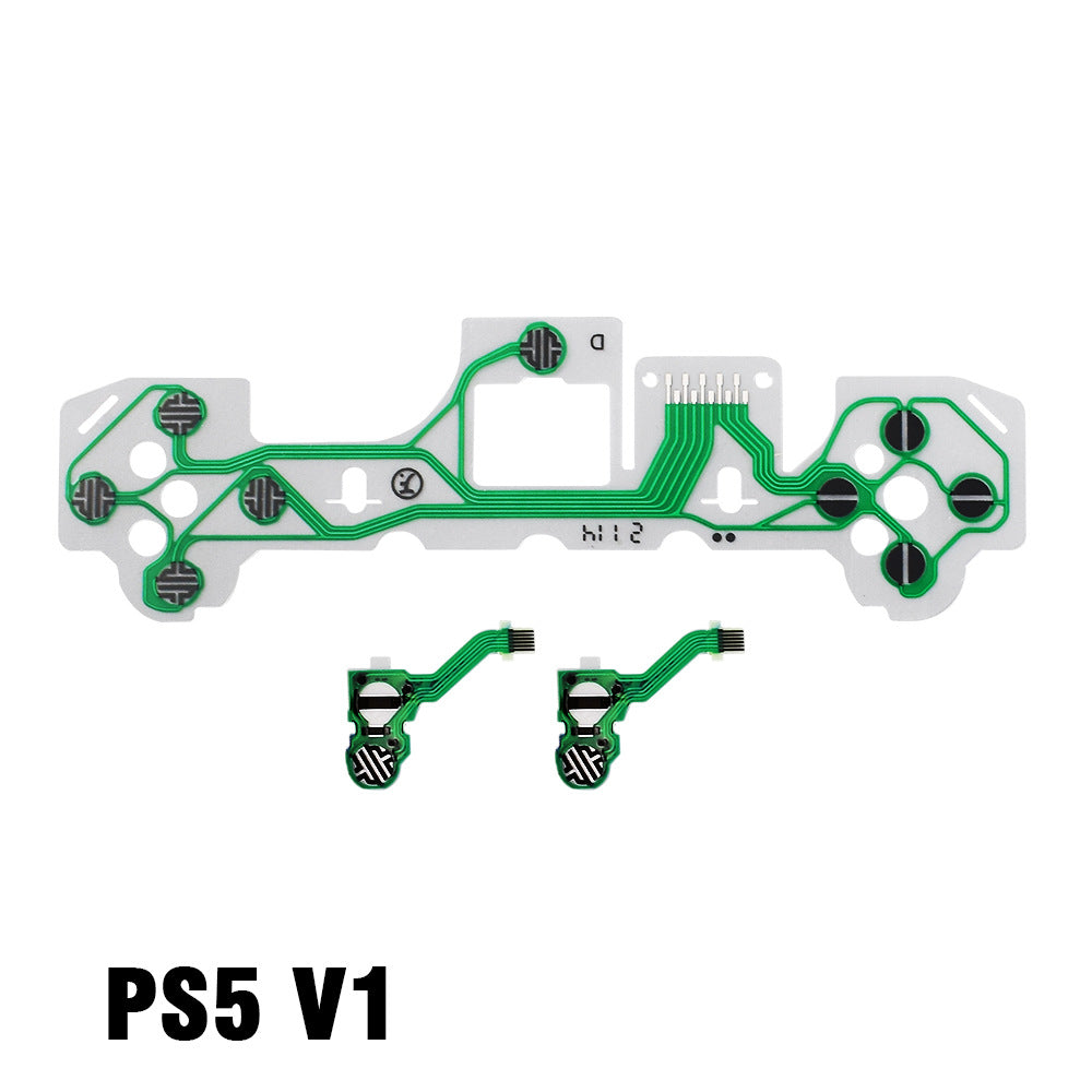 PS4 gamepad handle controller conductive film, PS4 controller repair accessories, PS4 button film, PS3 controller conductive film