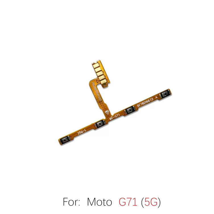 For Motorola G62 G71 5G G72 G73 G82 G84 G100 G200 Power cable Switch on of ribbon flex