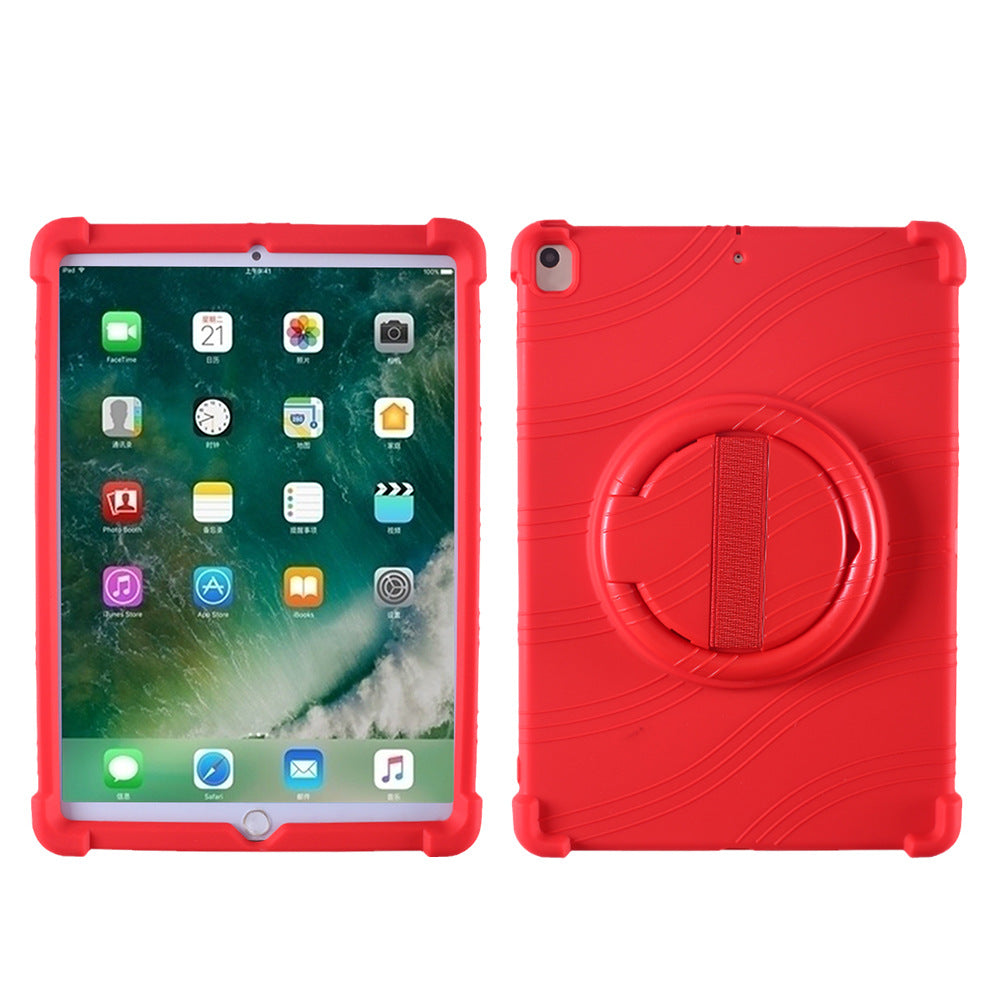 Applicable to 2020 new Apple 10.2 inch protective case tablet A2133 anti-drop bracket silicone protective case Protect cace