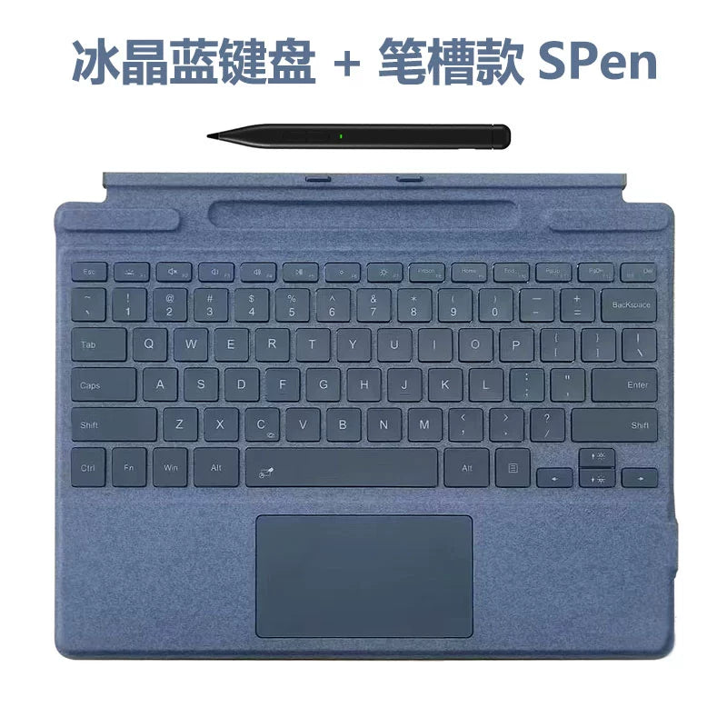 (Shipping fee not include)Microsoft Surface Pro9/8/X bluetooth keyboard 7/6/5/4/3/go2 protect case