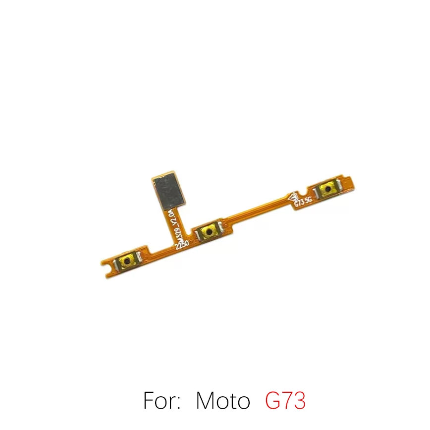 For Motorola G62 G71 5G G72 G73 G82 G84 G100 G200 Power cable Switch on of ribbon flex