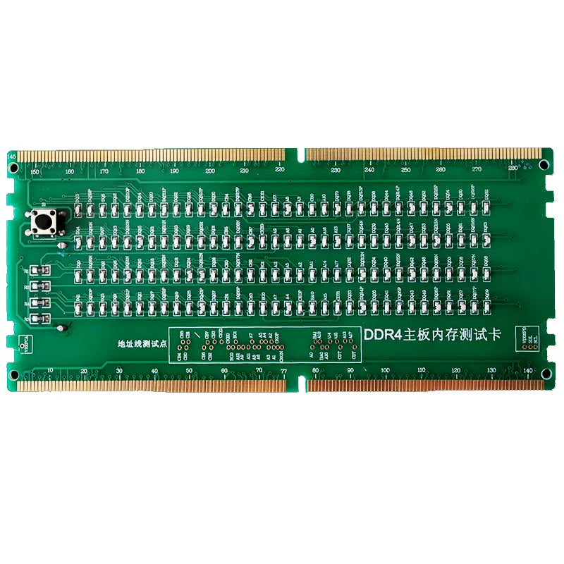 Desktop DDR4 Lamp Tester Computer Memory Slot Interface Test Card Main board Repair Inspection tools Repair tools