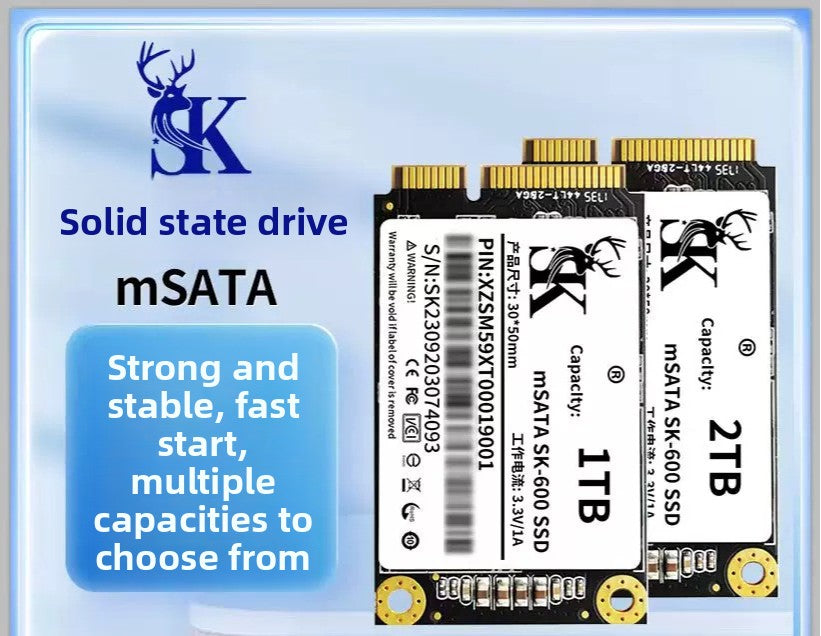 SSD SK 64G 128G 256G 512G 1T 2T msata SSD Notebook Computer Desktop PC 32GB 64GB 120GB 128GB SSD hard solid  drive disk