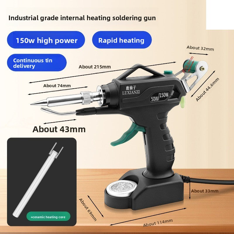 Electric soldering iron automatic tin repair welding household small high power solder gun machine manual 120W  Laptop Mobile Phone Repair tools