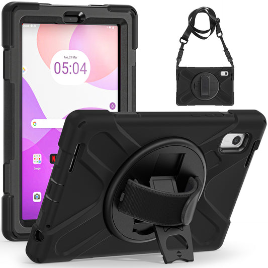 Suitable for 2023 Lenovo Tab M9 protective cover K9 silicone all-inclusive TB-310FU anti-drop bracket shell shoulder strap protective Accessories