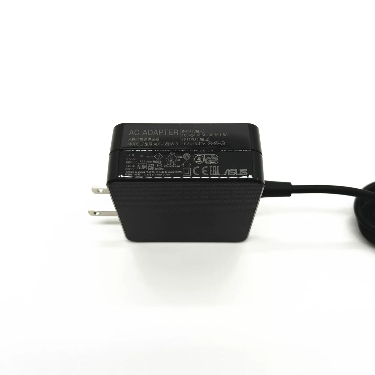 Genuine New ADP-65DW B 65W 19V 3.42A AC Adapter Charger for ASUS X1605V PRO0551 PX555C X1405V X555L VivoBook S15 PA-1650-93 PA-1650-78 ADP-65GD B EXA1203YH EXA1203XH power supply ASUS laptop repair parts