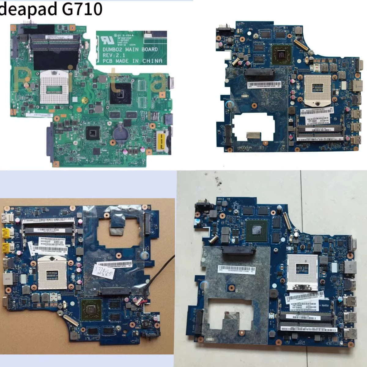 (Shipping fee not include) Lenovo  G780 G700 G770 G710 Z710  motherboard  LA-7983P  LA-6758P motherboard