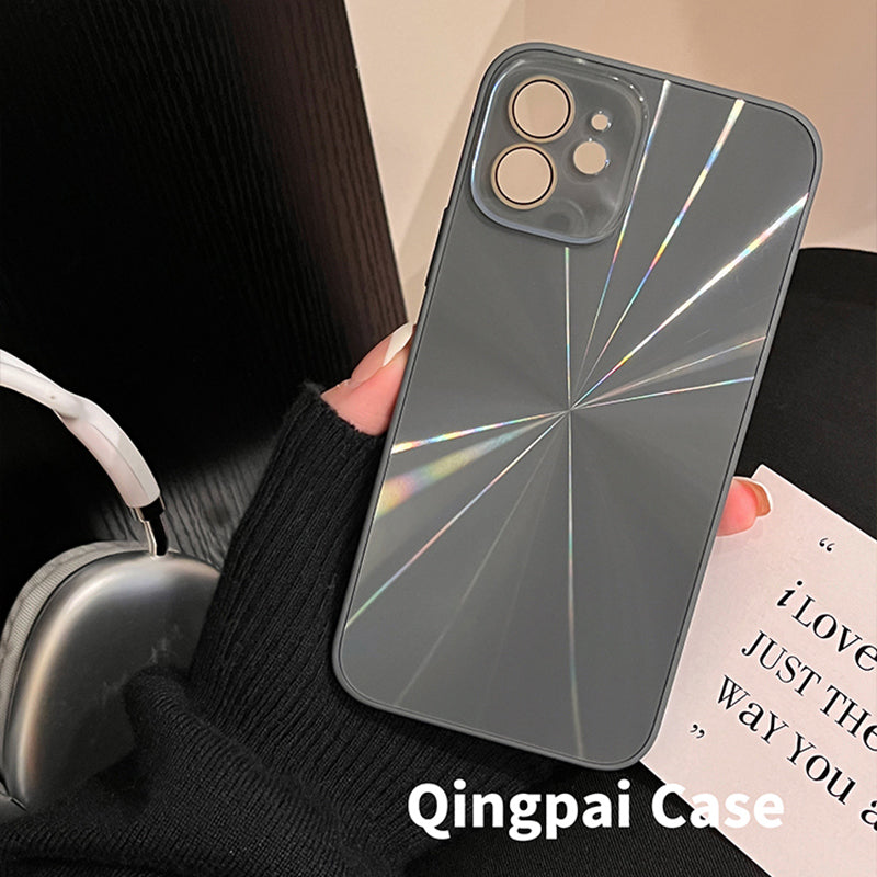 Accessories Premium light-sensitive CD pattern is suitable for Apple 15promax mobile phone case iphone13 new 14pro women's 12.