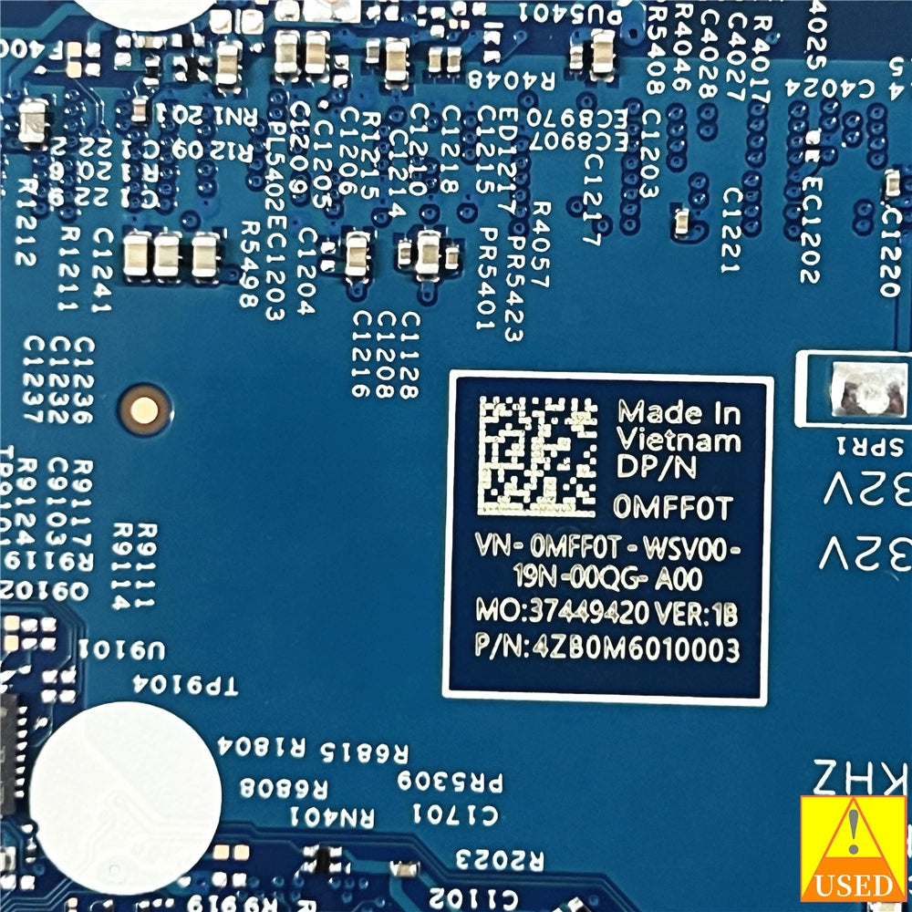 (Shipping fee not include)DELLmotherboard system board 5520 0MFF0T SRK05 i5-1135G7 GM 19819-1