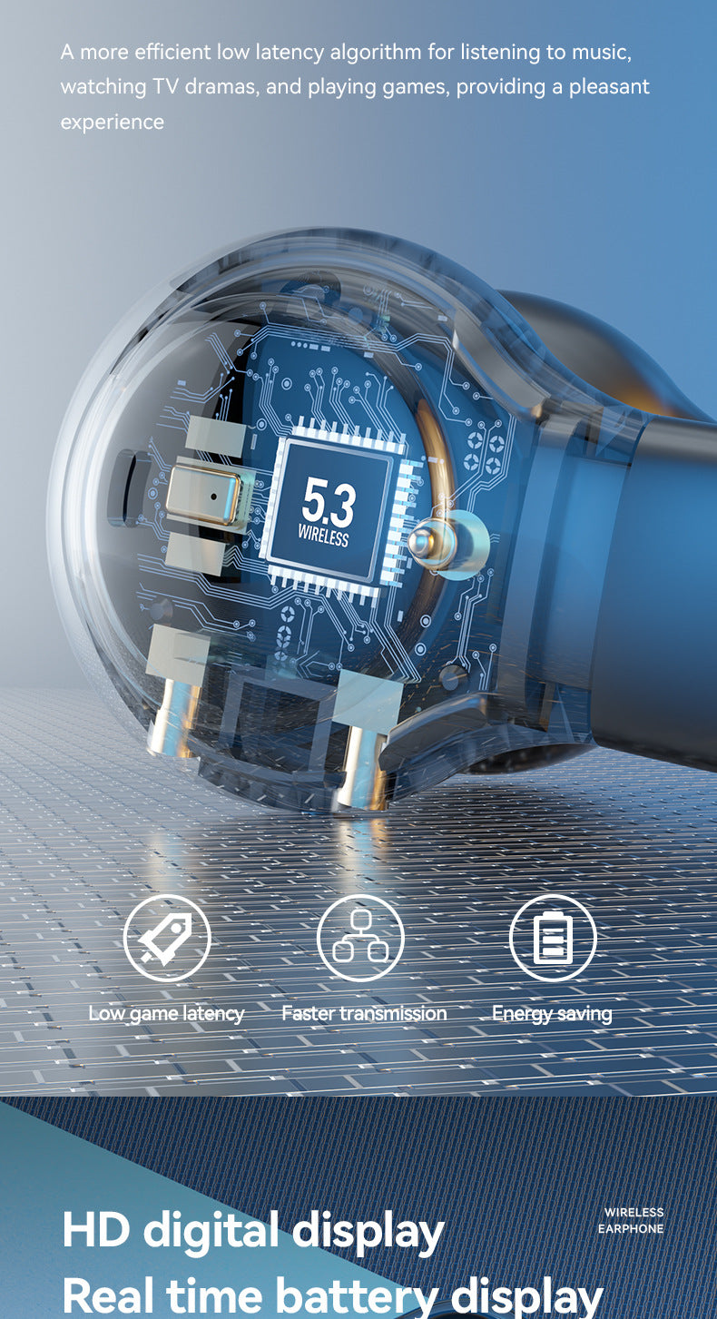 Accessories Customized M47 ear clip type bone conduction Bluetooth headset Non-in-ear sports digital long battery life headset