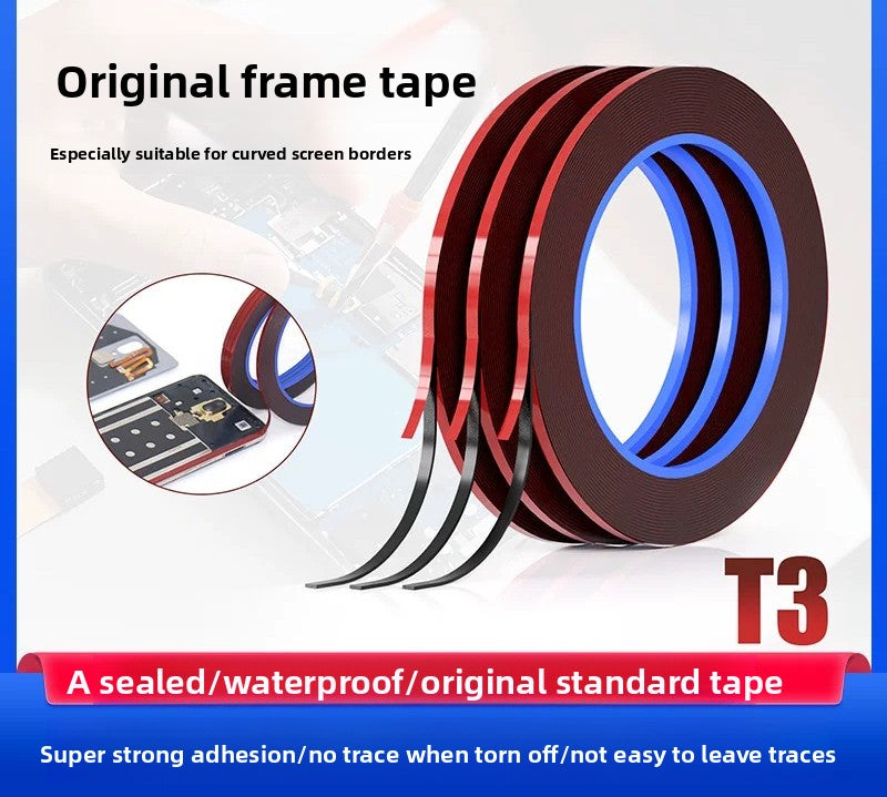 Mobile phone repair Curved screen frame Tape Durable and durable Double-sided tape Mobile phone back cover Special Mobile Phone Repair tools