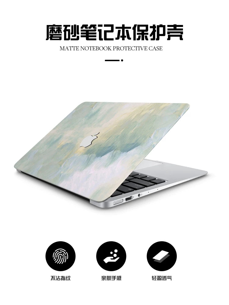 Color painting for MacBook Air Pro 11 "12" 13 "14" 15 "16" Neo A3404 A3426 A3427 A3428 A3429 A3449 A3448 A3434 A3403 A3186 A3402 A3401 A3112 A3185 A3114 A3241 A3113 A3240 Case Laptop accessories